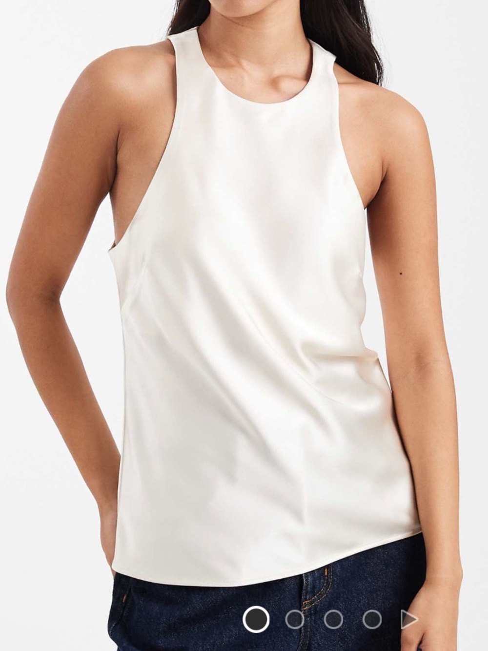 NWT ASOS SATIN TOP